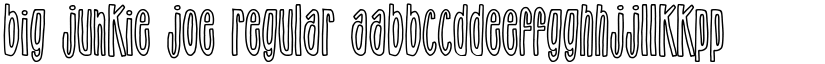 big Junkie Joe font download