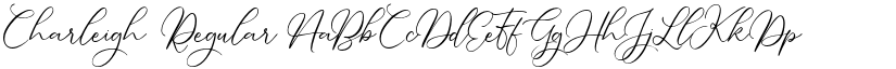 Charleigh Regular font