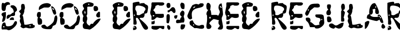 Blood Drenched Regular font