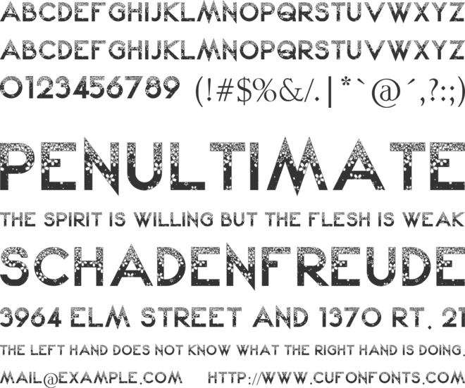 Sakura Kei font preview