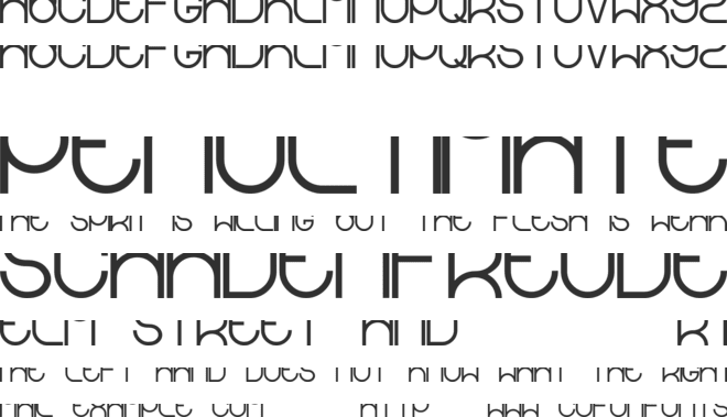 Gembira font preview