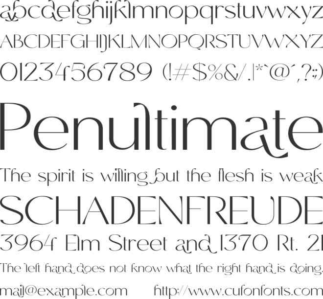 allright font preview