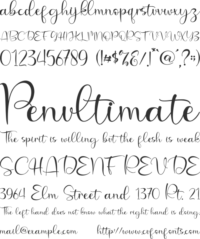blacklovepink - personal use font preview