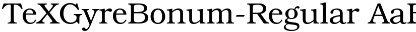TeXGyreBonum-Regular font