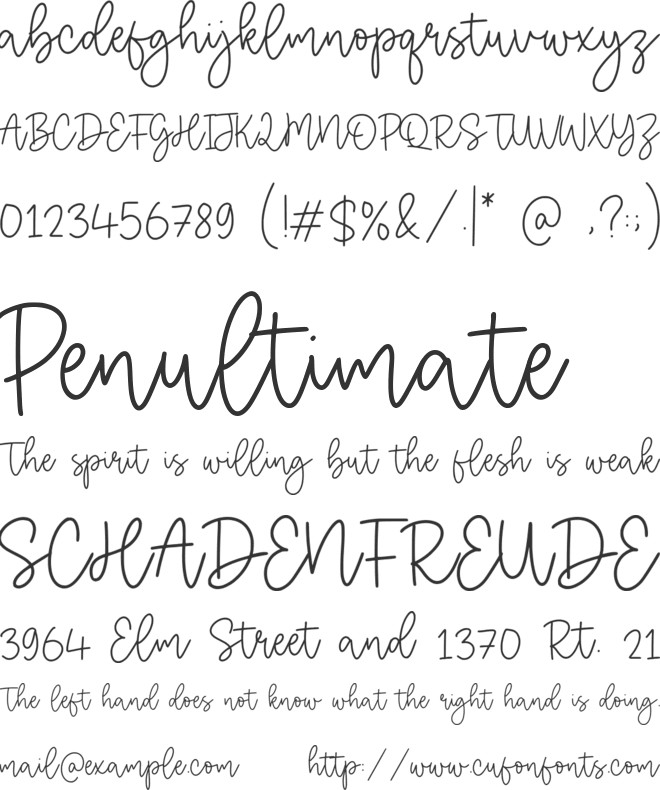 Guardian Circus font preview