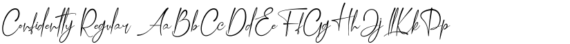 Confidently Regular font