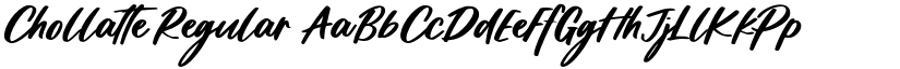 Chollatte font download