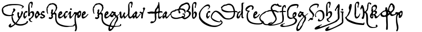 TychosRecipe font download