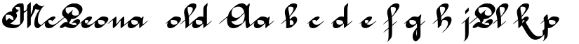 McLeona Bold font
