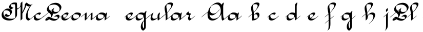 McLeona font download