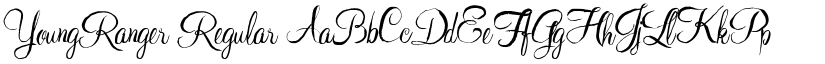 YoungRanger Regular font