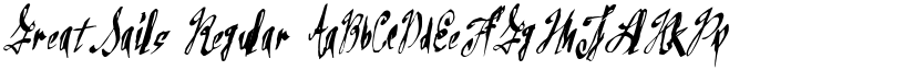GreatSails Regular font