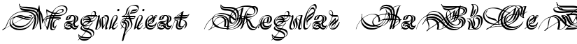 Magnificat Regular font