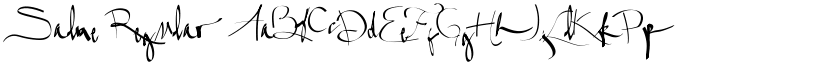 Salme Regular font