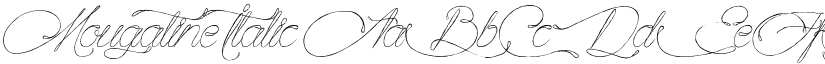 Mougatine font download