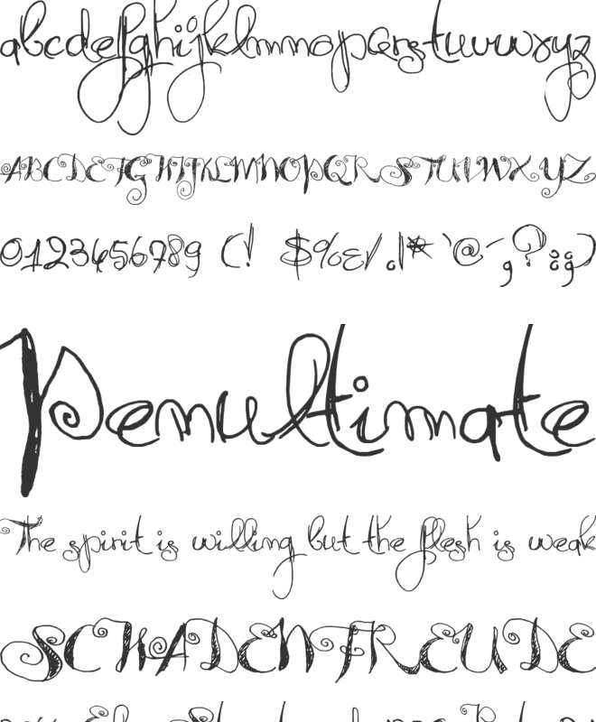 Syphon Spritz font preview