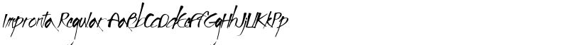 Impronta Regular font
