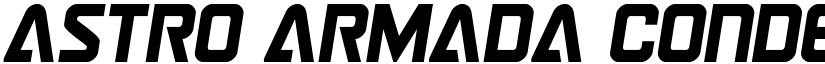 Astro Armada Condensed Semi-It Regular font