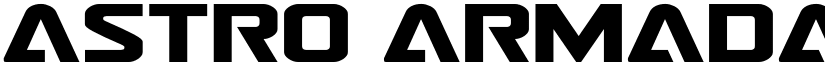 Astro Armada Expanded Regular font