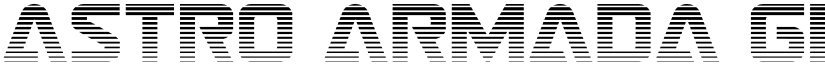 Astro Armada Gradient 2 Regular font