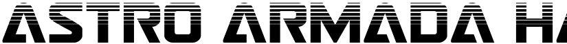 Astro Armada Halftone Regular font
