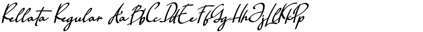 Rellata Regular font