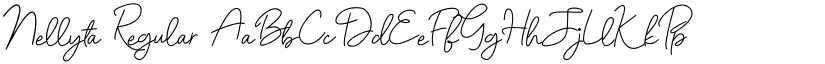 Nellyta Regular font