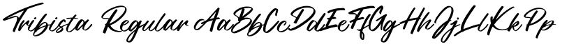 Tribista Regular font