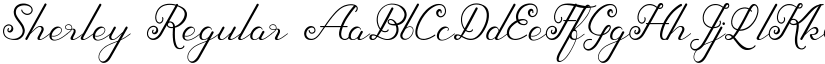 Sherley Regular font