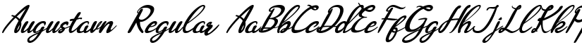 Augustavn Regular font