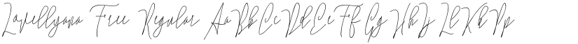 Lovellyana Free Regular font