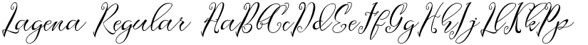 Lagena Regular font