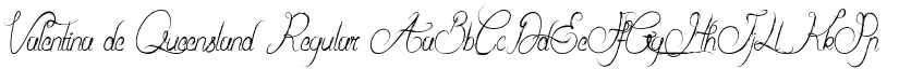 Valentina de Queensland font download
