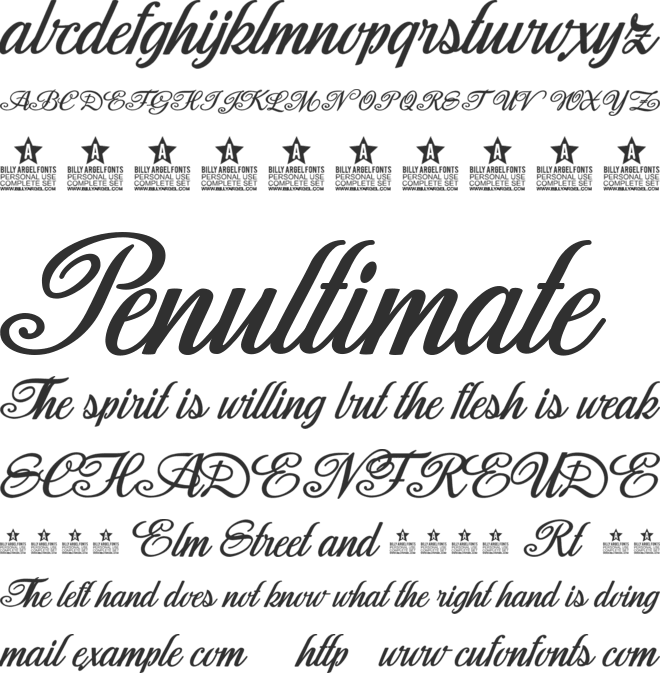 Moderata Personal Use font preview