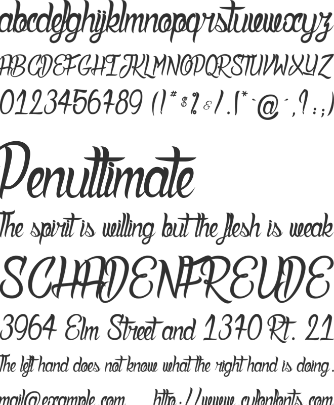 Deadly Inked_PersonalUseOnly font preview