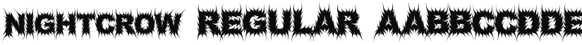 NIGHTCROW font download