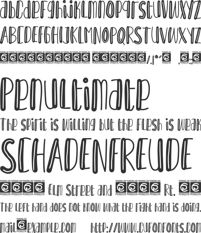 Honey Taste font preview