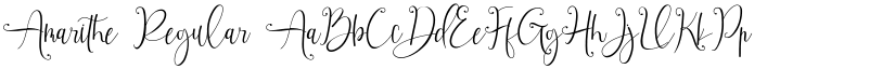 Amarithe font download