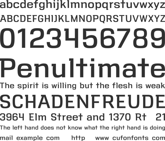 VersaBlock-Personal-Use-Only font preview