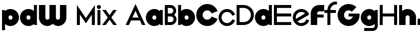 pdW font download