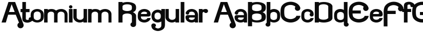 Atomium Regular font