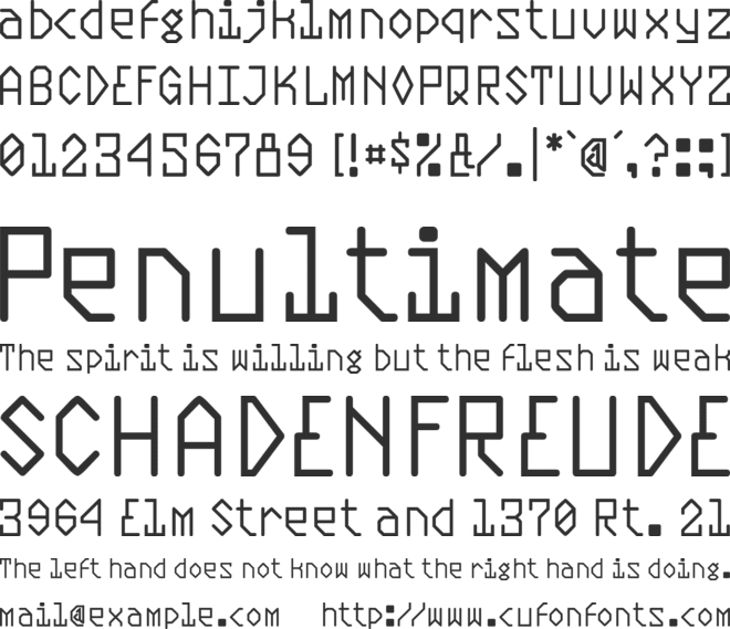 Plasmatic font preview