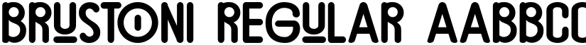 brustoni Regular font