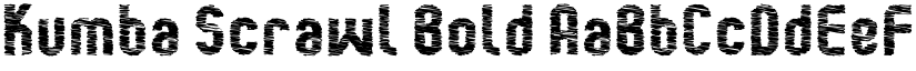 Kumba Scrawl Bold font
