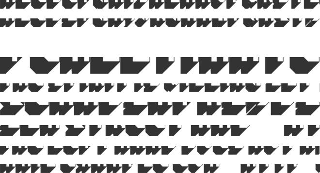 Blockbuster font preview