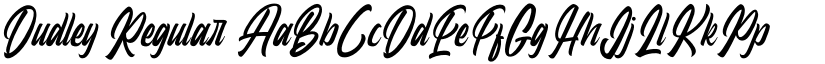 Dudley Regular font