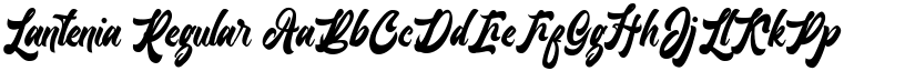 Lantenia font download
