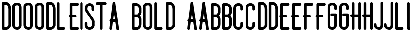 Dooodleista Bold font