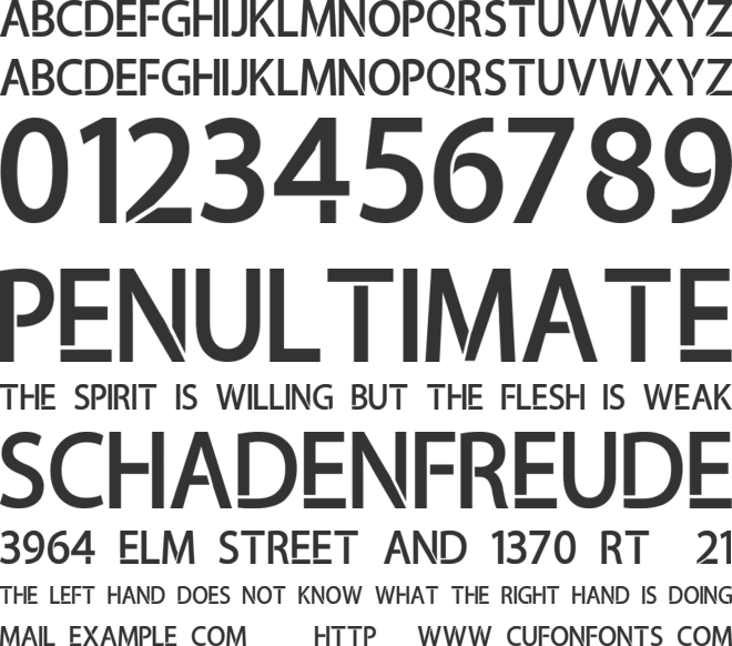 amaliamutia font preview