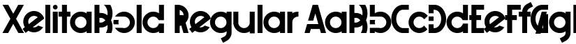 XelitaBold Regular font